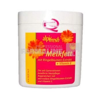 Melkfett Alpifresh Crema grasa emolienta cu Galbenele si Vitamina E 250 ml