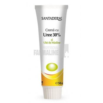 Santaderm Crema cu uree 30% si  ulei masline 50 ml