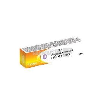 Santaderm Unguent emolient Ihtiolat 10% 30 ml ieftina