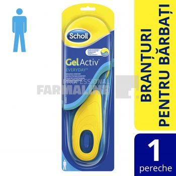 Scholl Gel Activ Every Day Insoles Branturi pentru pantofi barbati de firma original