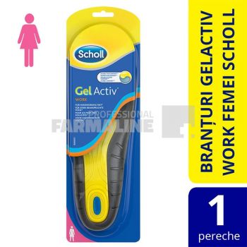 Scholl Gel Activ Work Insoles Branturi pentru femei de firma original