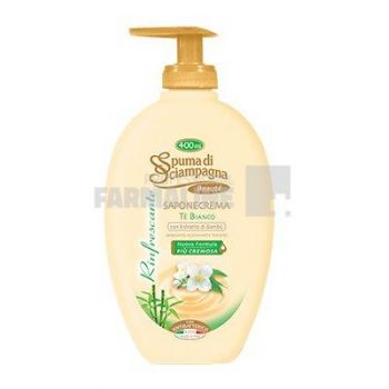 Spuma di Sciampagna Sapun lichid cu Ceai alb & Bambus 400 ml