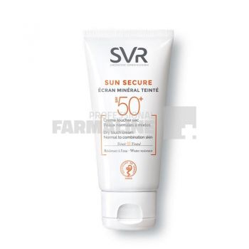 SVR Sun Secure Ecran Mineral Teinte Crema pentru ten normal mixt SPF50 50 ml de firma originala