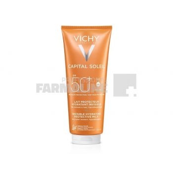 Vichy Capital Soleil Lapte de corp protectie solara pentru fata si corp SPF50 300 ml