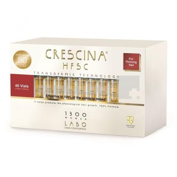 Crescina HFSC 1300 Femei Tratament transdermic 40 fiole de firma original