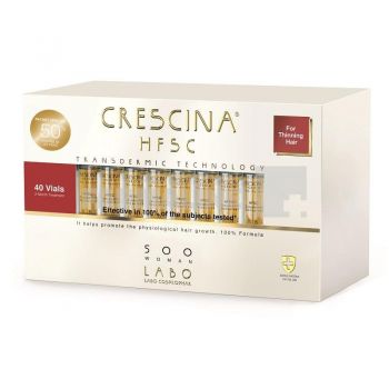 Crescina HFSC 500 Femei Tratament transdermic 40 fiole