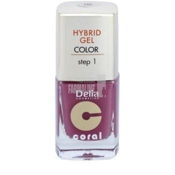 Delia Coral Hybrid Gel Color Step 1 Lac Unghii 05 11 ml