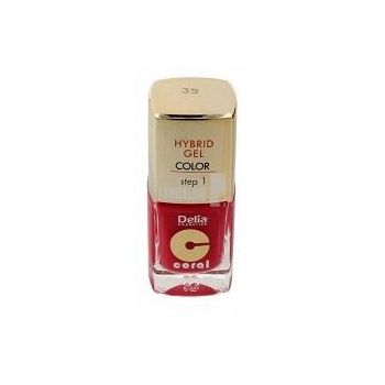 Delia Coral Hybrid Gel Color Step 1 Lac Unghii 35 11 ml