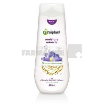 Elmiplant Moisture Miracle Gel Dus cu iris si uleiuri pretioase 400ml