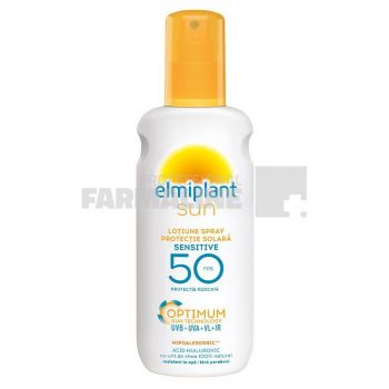 Elmiplant Sun Sensitive Lotiune Spray protectie solara SPF50 200 ml