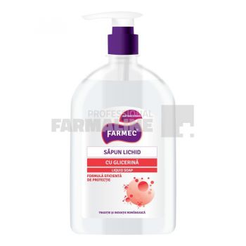 Farmec Sapun lichid antibacterian cu glicerina 500 ml