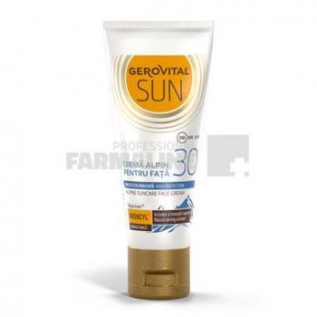 Gerovital Sun Crema Alpin pentru fata SPF30 30 ml ieftina
