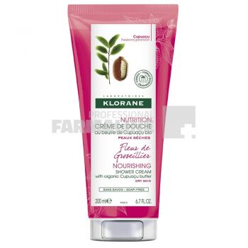 Klorane Nutrition Crema de dus cu floare de cupuacu 200 ml