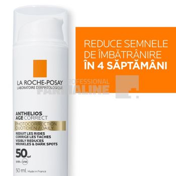 La Roche Posay Anthelios Age Correct Crema cu actiune foto-imbatranire SPF50 50 ml