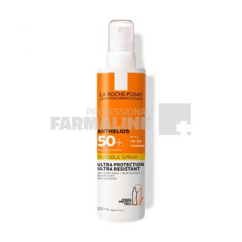 La Roche Posay Anthelios Spray invizibil fara parfum SPF50 200 ml ieftina