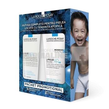 La Roche Posay Lipikar AP+ Syndet 100 ml + Lipikar Ap+ Balsam relipidant anti-iritatii 100 ml