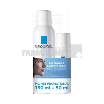 La Roche Posay Pachet Apa termala 150ml + Apa termala 50ml de firma originala