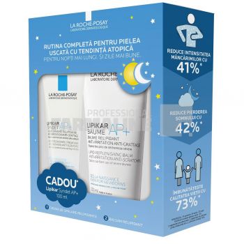 La Roche Posay Pk Lipikar Balsam AP+ 200 ml + Lipikar Syndet AP+ 100 ml Cadou