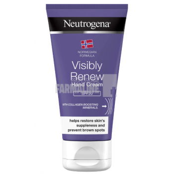 Neutrogena Visibly Renew Crema maini SPF20 75 ML de firma originala