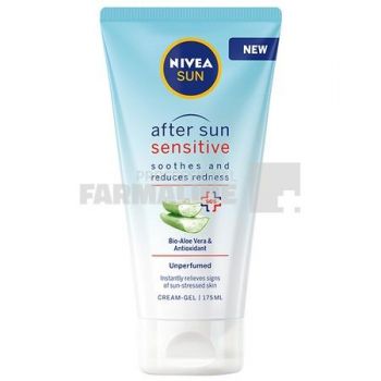 Nivea 85532 After Sun Sensitive Crema-Gel  cu aloe vera x 175ml