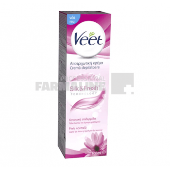 Veet Silk &Fresh Crema depilatoare cu lotus si iasomie piele normala 100 ml de firma originala