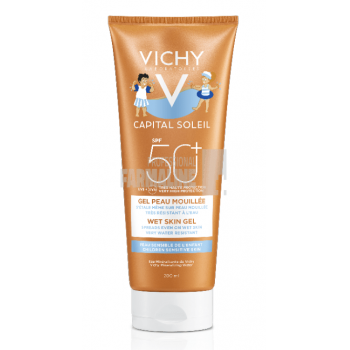 Vichy Capital Soleil Gel pentru copii rezistent la apa SPF50 200 ml de firma originala