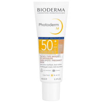 Bioderma Photoderm M gel-crema SPF50 Doree/Auriu 40 ml ieftina