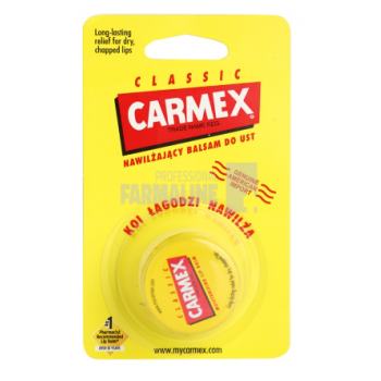 Carmex Balsam reparator pentru buze uscate si crapate 7.5 g de firma original