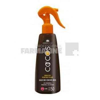 Cosmetic Plant Cocos Emulsie cu ulei de cocos bio SPF50 200 ml