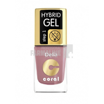 Delia Coral Hybrid Gel Color Step 1 Lac Unghii 44 11 ml de firma originala