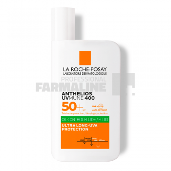 La Roche Posay Anthelios UV-Mune Oil control fluid invizibil SPF50 50 ml de firma originala
