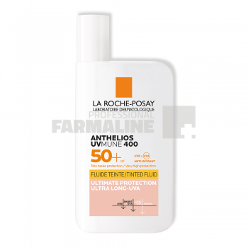 La Roche Posay Anthelios UVMUNE 400 fluid colorat SPF50 50 ml de firma originala