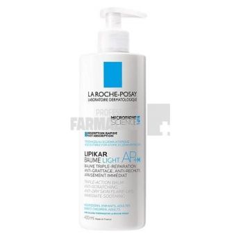 La Roche Posay Lipikar Balsam Light AP+M cu tripla actiune 400 ml