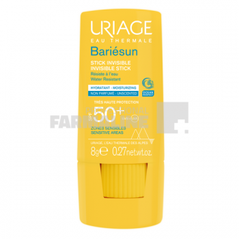 Uriage Bariesun stick invizibil pentru protectie solara SPF50, 8 g