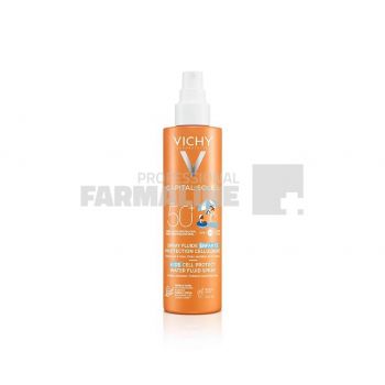 Vichy Capital Soleil kids cell protect SPF50 200 ml de firma originala