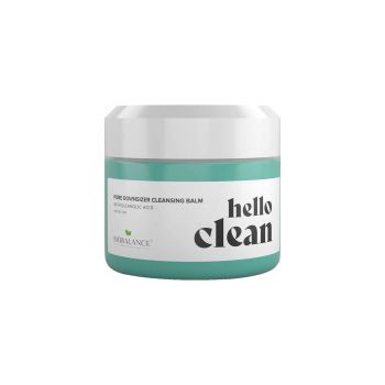 Balsam de curatare faciala 3 in 1 cu acid oleanolic, pentru ten gras sau mixt, Hello Clean, Bio Balance, 100 ml