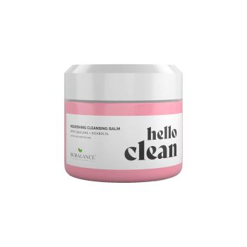 Balsam de curatare faciala 3 in 1 cu squalane si bisabolol, pentru ten sensibil sau cu roseata, Hello Clean, Bio Balance, 100 ml
