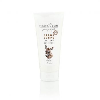 Crema de corp cu lapte de magarita, BIO, La Dispensa, 200 ml