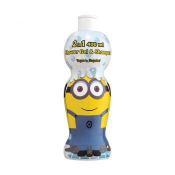 Gel de dus si sampon Minions, 400 ml, Air Val