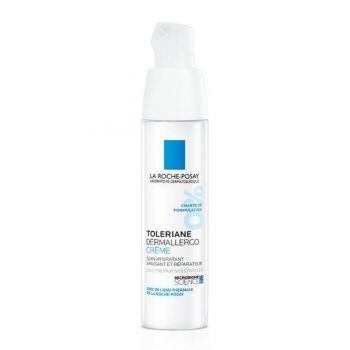 Crema de fata hidratanta, calmanta si reparatoare Toleriane Dermallergo, La Roche-Posay, 40 ml