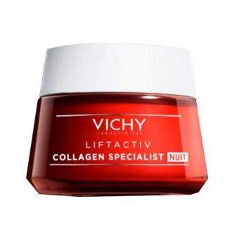 Crema de noapte Liftactiv Collagen Specialist, Vichy, 50 ml de firma originala