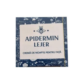 Crema Lejera Regeneranta de Noapte Apidermin, 50 ml de firma originala