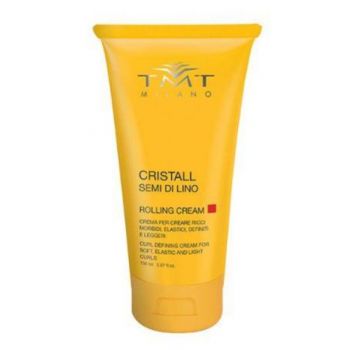 Crema Profesionala pentru Modelarea si Definirea Buclelor Tmt Milano Cristall Rolling Cream, 150 ml