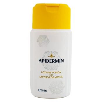 Emulsie Antirid cu Laptisor de Matca pentru Fata Apidermin, 100 ml ieftina