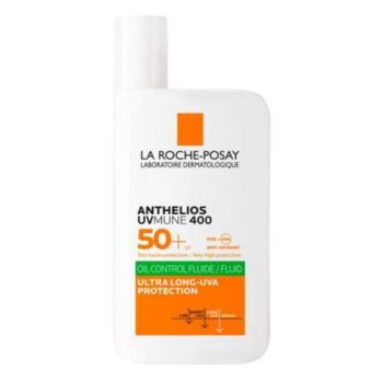 Fluid cu protectie solara SPF 50+ pentru fata Anthelios UVmune 400 Oil Control, SPF 50+, La Roche-Posay, 50 ml de firma originala