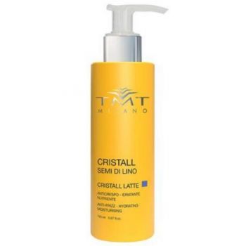 Lapte Hidratant cu Efect Anti-Frizz pentru Netezire Tmt Milano Cristall Moisturizing Hair Milk, 150 ml ieftina