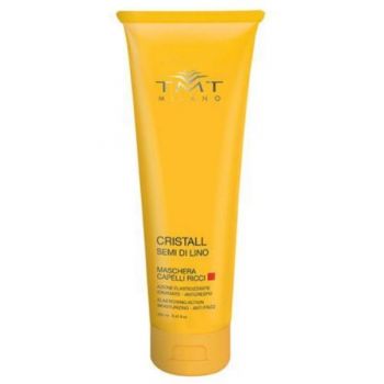 Masca Anti-Frizz Hidratanta pentru Par Cret Tmt Milano Cristall Capelli Ricci, 1000 ml