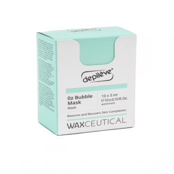 Masca spuma hidratanta pentru corp Depileve Waxceutical O2 Bubble Mask 10x3ml