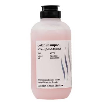 Sampon pentru protectia culorii parului vopsit cu smochine si migdale, Farmavita Back Bar N01, 250 ml