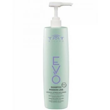 Sampon Profesional Anti-Frizz cu Efect de Netezire Tmt Milano Evo Passion Liss Shampoo, 1000 ml